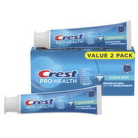 Crest Pro Health Clean Mint Toothpaste Twin Pack, 4.3 Ounce