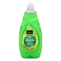 Essential Everyday Dishwashing Liquid/Hand Soap, Antibacterial, Green Apple Scent, 24 Ounce