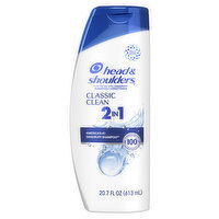 Head & Shoulders Head & Shoulders 2 in 1 Dandruff Shampoo and Conditioner, Classic Clean, 20.7 oz, 20.7 Ounce