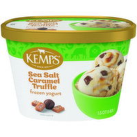 Kemps Sea Salt Caramel Truffle Frozen Yogurt, 1.5 Quart