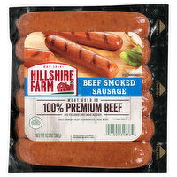 Hillshire Farm Hillshire Farm Beef Smoked Sausage Links, 6 Count, 13.5 Ounce