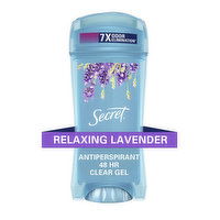 Secret Fresh Expressions Fresh Clear Gel and Deodorant for Women Clear Gel, Refreshing Lavender, 2.6 oz, 2.6 Ounce