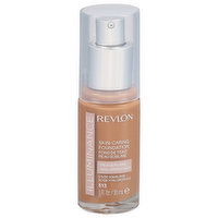 Revlon Illuminance Foundation, Skin Caring, Brown Suede, 513, 1 Fluid ounce