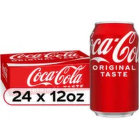 Coca-Cola  Soda Soft Drink, 24 Each