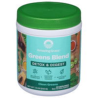 Amazing Grass Greens Blend, Detox & Digest, Clean Greens, 7.4 Ounce