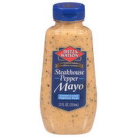 Dietz & Watson Mayo, Steakhouse Pepper, 12 Fluid ounce