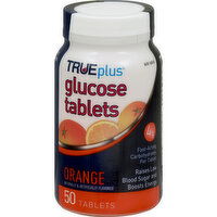 TRUEplus Glucose, 4 g, Tablets, Orange, 50 Each