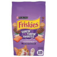 Friskies Cat Food, Surfin Turfin Favorites, 50.4 Ounce