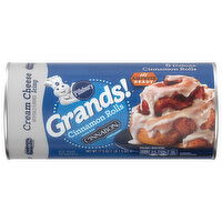 Pillsbury Grands! Cinnamon Rolls, Cream Cheese Icing, Deluxe, 5 Each