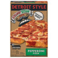 Screamin' Sicilian Pizza Co. Pizza, Pepperoni, Detroit Style, 26.45 Ounce