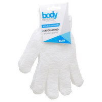 Body Image Body Benefits Shower Gloves, Exfoliating, Scrub and Smooth, 1 Each