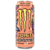 Monster Energy Drink, Papillon, 16 Fluid ounce