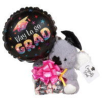 Cub Grad Plush Trio/Tootsie Rolls, 1 Each