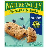 Nature Valley Soft Baked Blueberry Muffin Bars, 5 Each