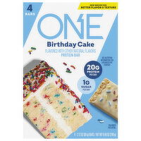 One Protein Bar, Birthday Cake, 4 Each