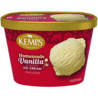 Kemps Homemade Vanilla Ice Cream, 1.5 Quart