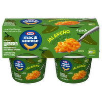 Kraft Jalapeno Mac & Cheese, 4 Each