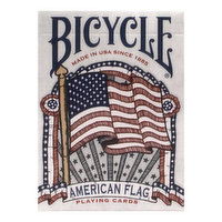 Bicycle Playing Cards, American Flag, Poker Size, 1 Each