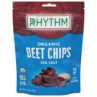 Rhythm Beet Chips, Organic, Sea Salt, 1.4 Ounce
