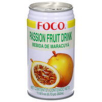 Foco Passion Fruit Drink, 11.8 Fluid ounce