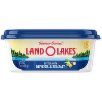Land O Lakes Butter with Olive Oil & Sea Salt, Spreadable, 7 Ounce
