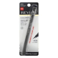 Revlon Colorstay Liquid Eye Pen, Dramatic Wear, Blackest Black 003, Ultra Thin Tip, 0.04 Ounce