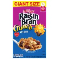 Kellogg's Cereal, Raisin Bran Crunch Original, Giant Size, 24.5 Ounce