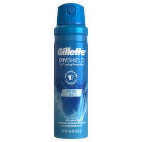 Gillette Dry Shield Antiperspirant, Aluminum Chlorohydrate, Arctic Ice, Dry Spray, 4.3 Pound