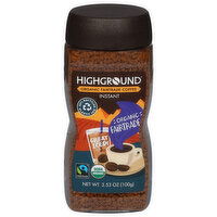 Highground Organic Instant Coffee, 3.53 Ounce