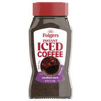 Folgers Coffee, Iced, Medium Dark, Instant, 7 Ounce