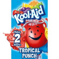 Kool-Aid Unsweetened Tropical Punch Artificially Flavored Powdered Soft Drink Mix, 0.16 Ounce