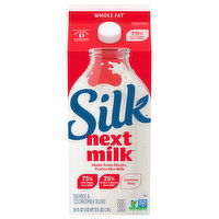 Silk Nextmilk Oatmilk & Coconutmilk Blend, Whole Fat, 59 Fluid ounce