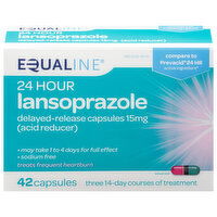 Equaline Iansoprazole, 15 mg, Capsules, 42 Each