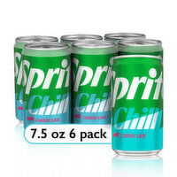 Sprite ® Chill Cherry Lime Natural Flavor Soda Soft Drink Mini Cans, 6 Each