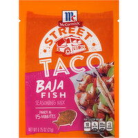 McCormick Street Taco Baja Fish Seasoning Mix, 0.75 Ounce