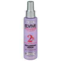 Elvive Replumping Serum, 2% Hyaluronic Care Complex, Hyaluron + Plump, 4.4 Fluid ounce