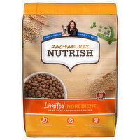 Rachael Ray Nutrish Natural Adult Lamb Meal & Brown Rice Recipe Food for Dogs, 14 Pound