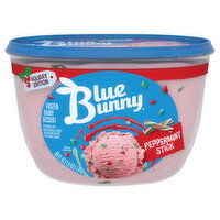 Blue Bunny Frozen Dairy Dessert, Peppermint Stick, 48 Fluid ounce