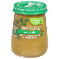 Beech-Nut Naturals Peas, Green Beans & Asparagus, Stage 2 (6 Months+), 4 Ounce