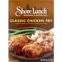 Shore Lunch Classic Fried Chicken Breading Mix, 9 Ounce