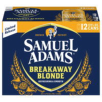 Samuel Adams Beer, Breakaway Blonde, 12 Each