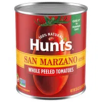 Hunt's San Marzano Style Whole Peeled Tomatoes Original, 28 Ounce