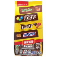 Mars Wrigley Candy, Fun Size, Party Size, 19.2 Ounce