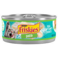 Friskies Cat Food, Sea Captain's Choice, Pate, 5.5 Ounce