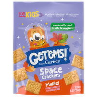 Gerber Get'ems! Space Crackers, for Kids 3+, Maple, 5 Ounce