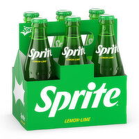 Sprite  Lemon Lime Soda Soft Drinks, 6 Each