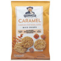 Quaker Rice Crisps, Caramel, 3.52 Ounce