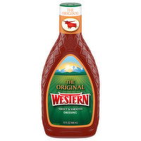 Western Dressing, Sweet & Smooth, 15 Fluid ounce