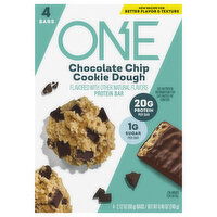 One Protein Bar, Chocolate Chip Cookie Dough, 4 Each