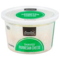 Essential Everyday Cheese, Parmesan, Shaved, 5 Ounce